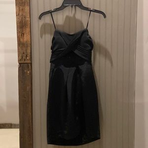 BCBG Size 8 Black Mid Length Prom Dress